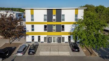 Fassade der Unterkunft