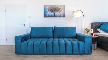 Deluxe-Studio | Bügeleisen/Bügelbrett, kostenlose Babybetten, kostenloses WLAN