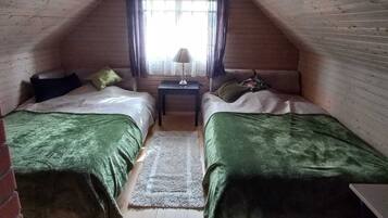 2 chambres, lit parapluie, Wi-Fi gratuit, draps fournis