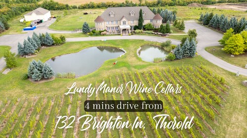 Modern Home 10 mins from Niagara Falls & Attraction for 8 to 10 guests