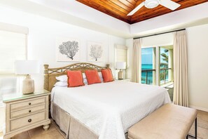 2 bedrooms, desk, iron/ironing board, travel cot