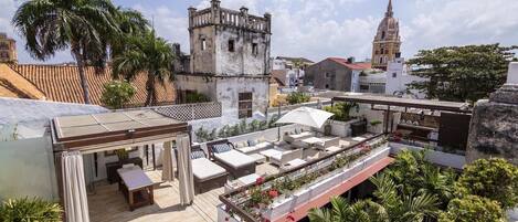 Udendørs spisemuligheder