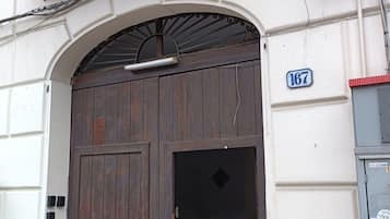 Façade de l’hébergement