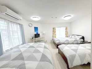 1 chambre, bureau, fer et planche à repasser, Wi-Fi gratuit