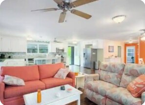 Smart TV, DVD player, books, printers