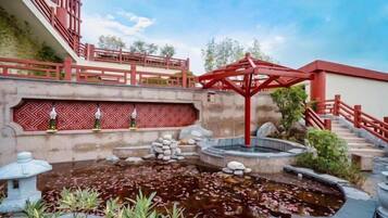 Overnattingsstedets uteområder