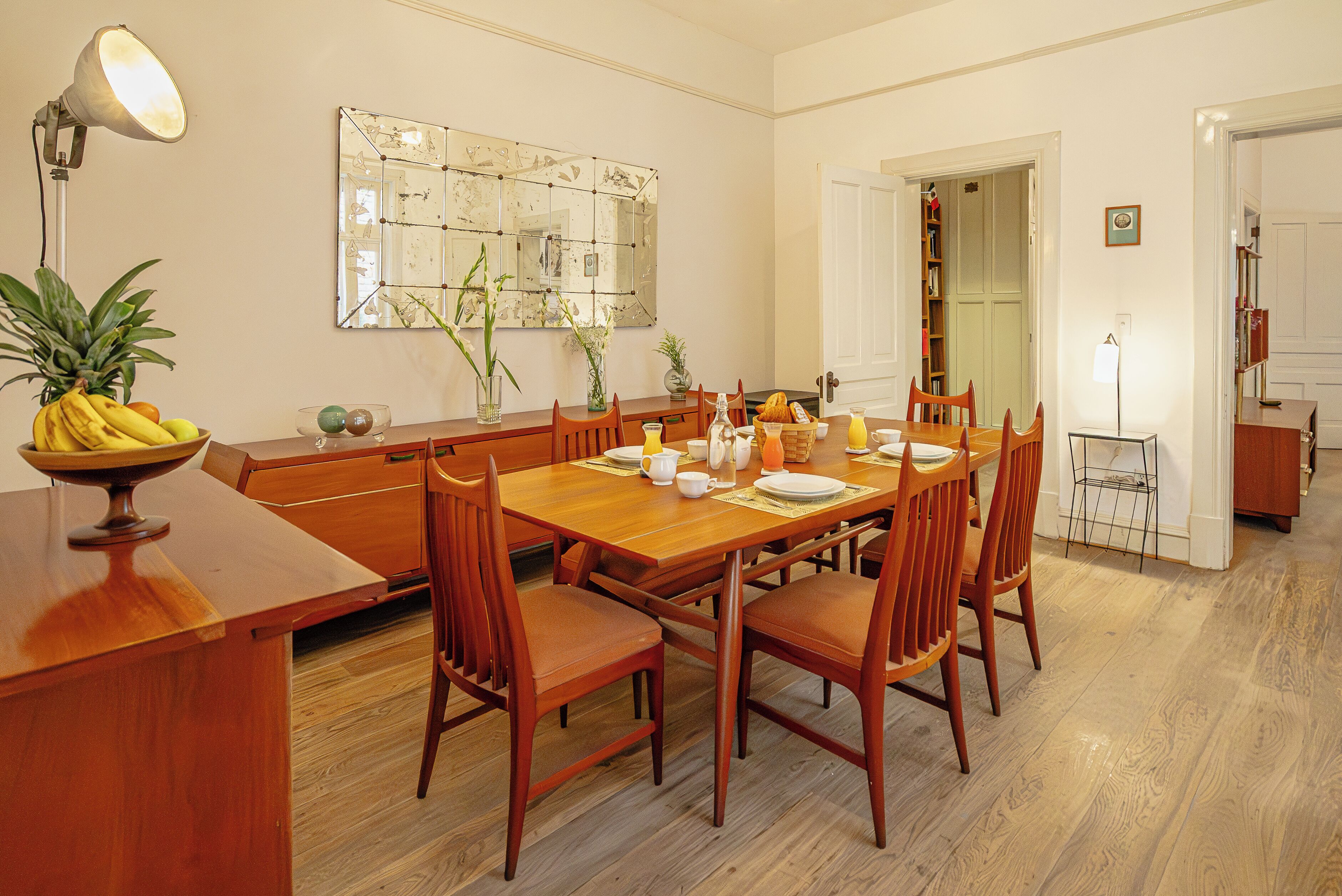 Deluxe House, Courtyard View | Dining room