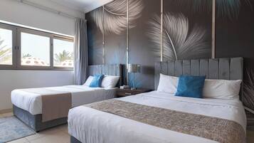 Vila Mewah, 3 kamar tidur, kolam renang pribadi | 2 kamar tidur, seprai premium, dan didekorasi berbeda-beda