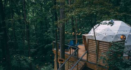 Treetop Getaway w/ Hot Tub • Peaceful retreat
