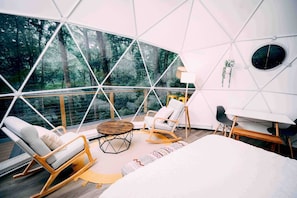 Strykjärn/strykbräda och sängkläder