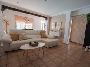 TV connectée, cheminée