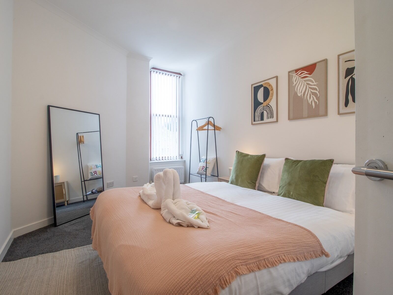 1 bedroom, iron/ironing board, travel crib, free WiFi