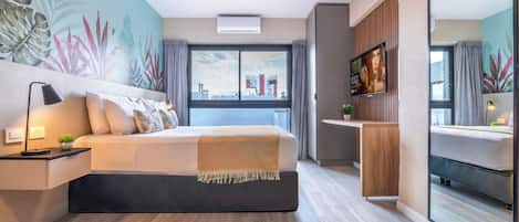 1 bedroom, down duvets, in-room safe, desk