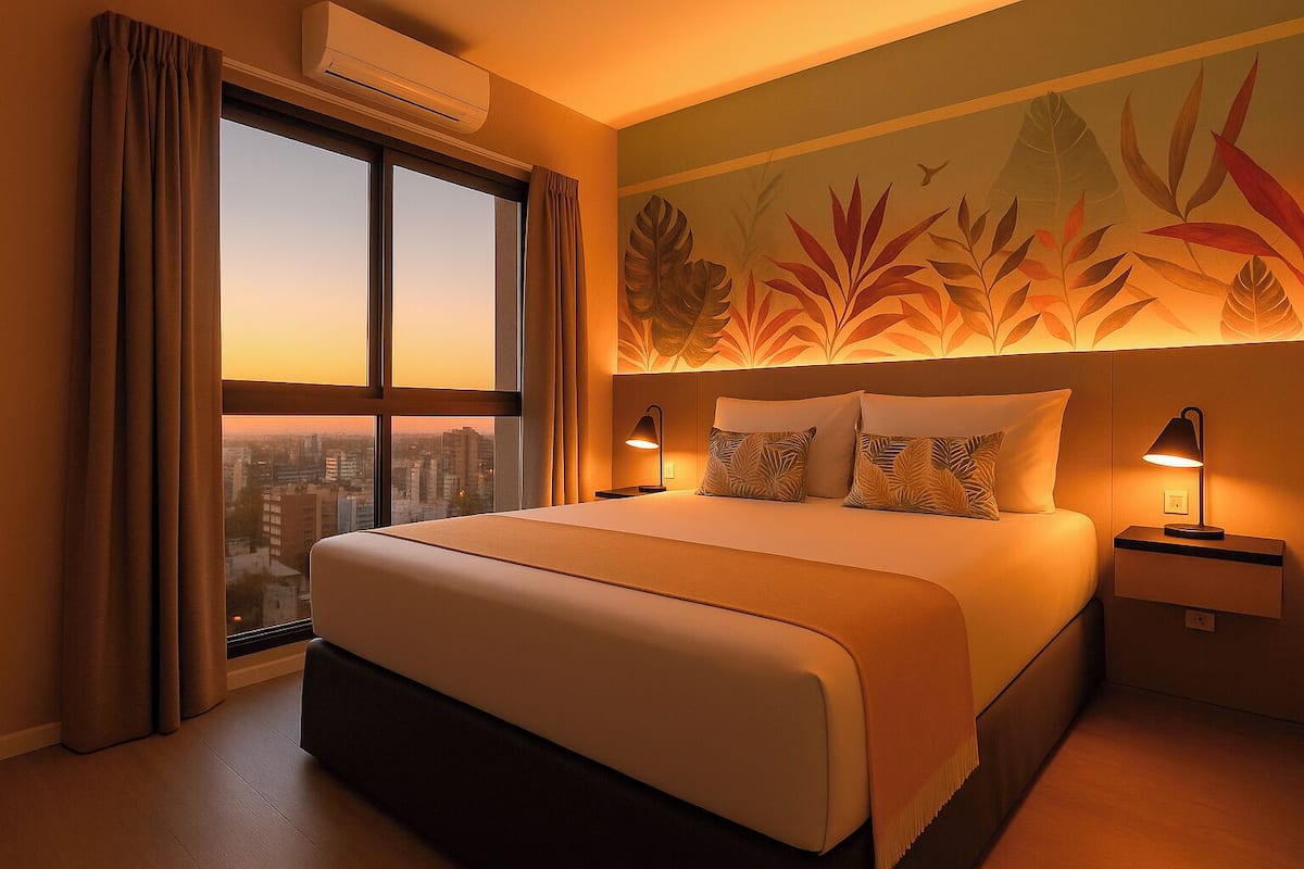 Appartement Deluxe, balcon, vue ville