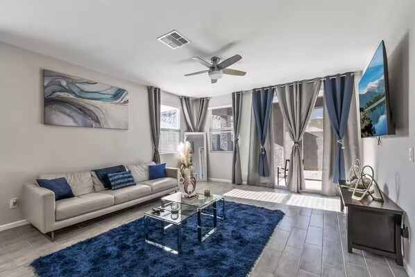 Living area - Entire Home 3 Beds & 2 Bath in Surprise Arizona (Surprise)