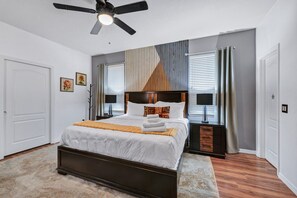 9 chambres, bureau, fer et planche à repasser, accès au Wi-Fi (inclus)