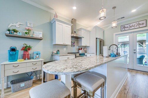 The Mermaid Cottage! Centrally located, pool, and loaded with extras!
