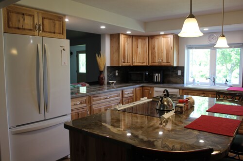 Terrific 3-bedroom house on the beautiful Clark Fork River