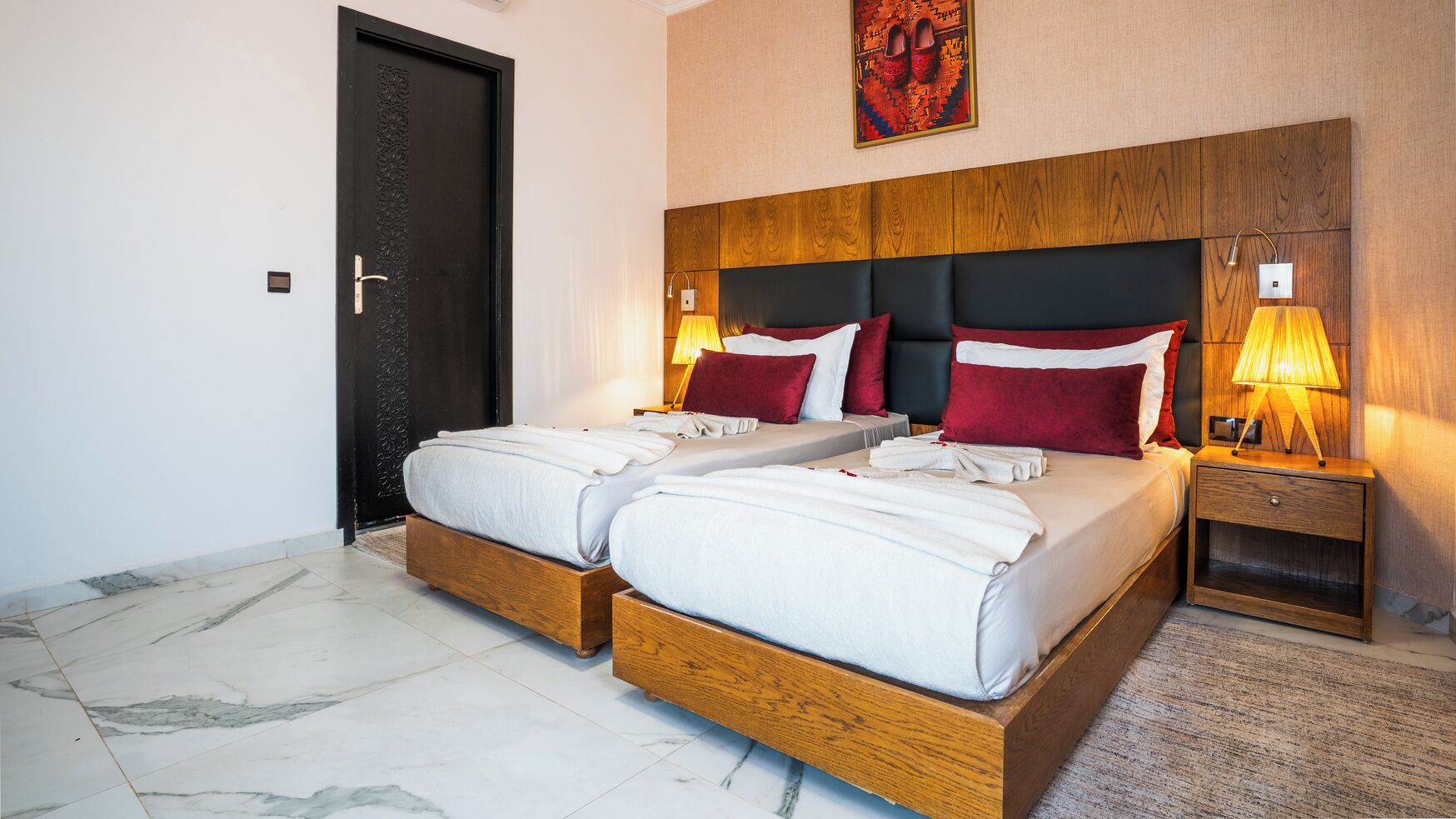 Literie de qualité supérieure, couette en duvet d'oie, minibar