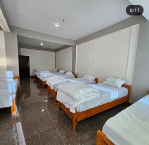 Felles sovesal – økonomi, byutsikt