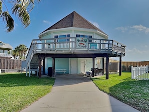 House (3 Bedrooms) | Front of property - Sunday Villas Sunday Funday by Silver Sands Vacation Rentals (Port Aransas)