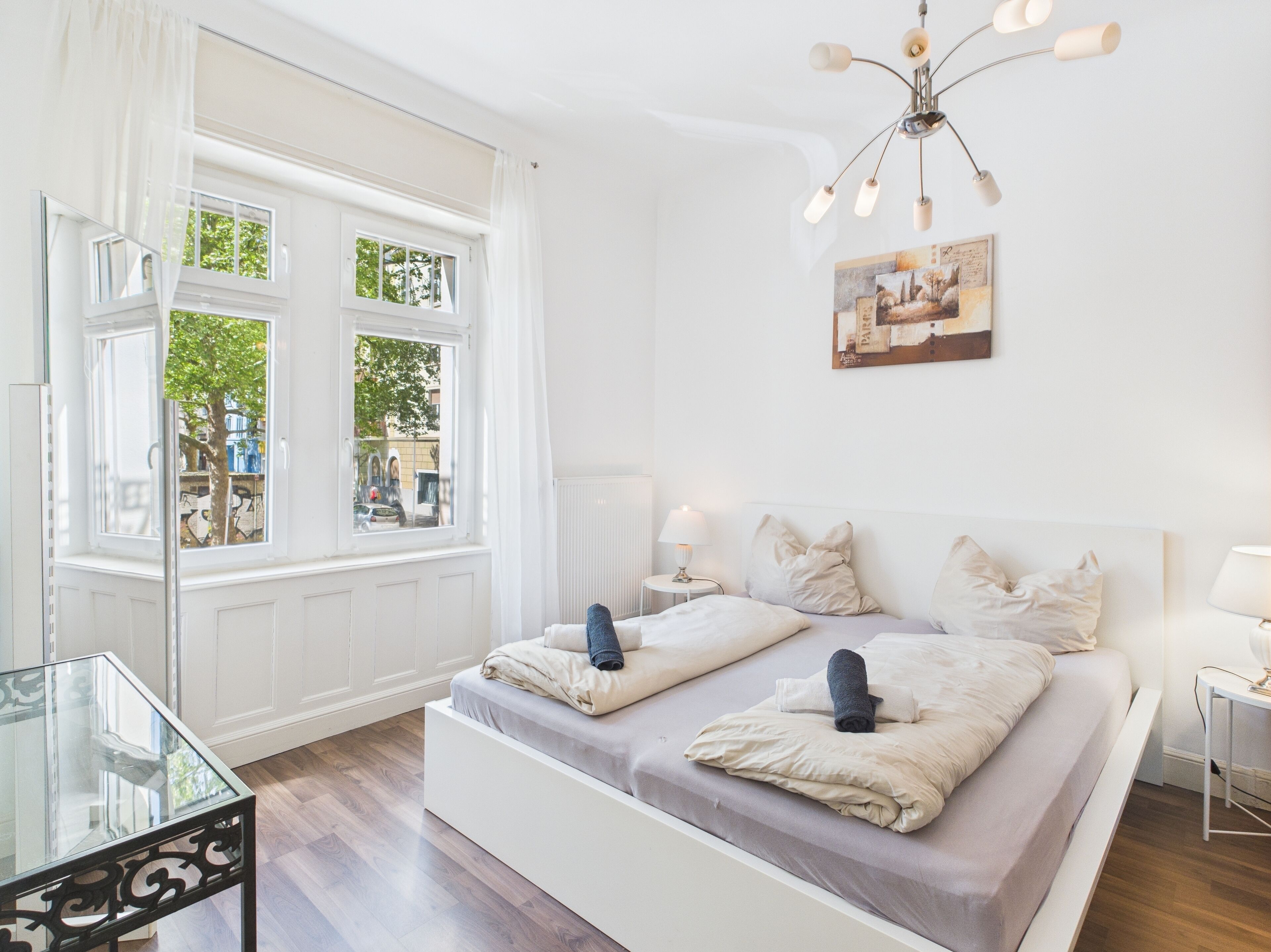 1 chambre, fer et planche à repasser, Wi-Fi, draps fournis