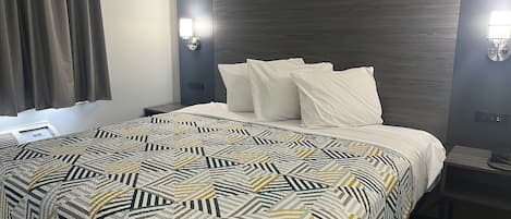 Free WiFi, bed sheets