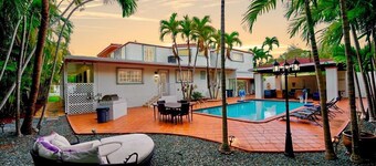 NEW Pool, Arcade Room, Open Concept Kitchen, & More at Your Own Miami Villa