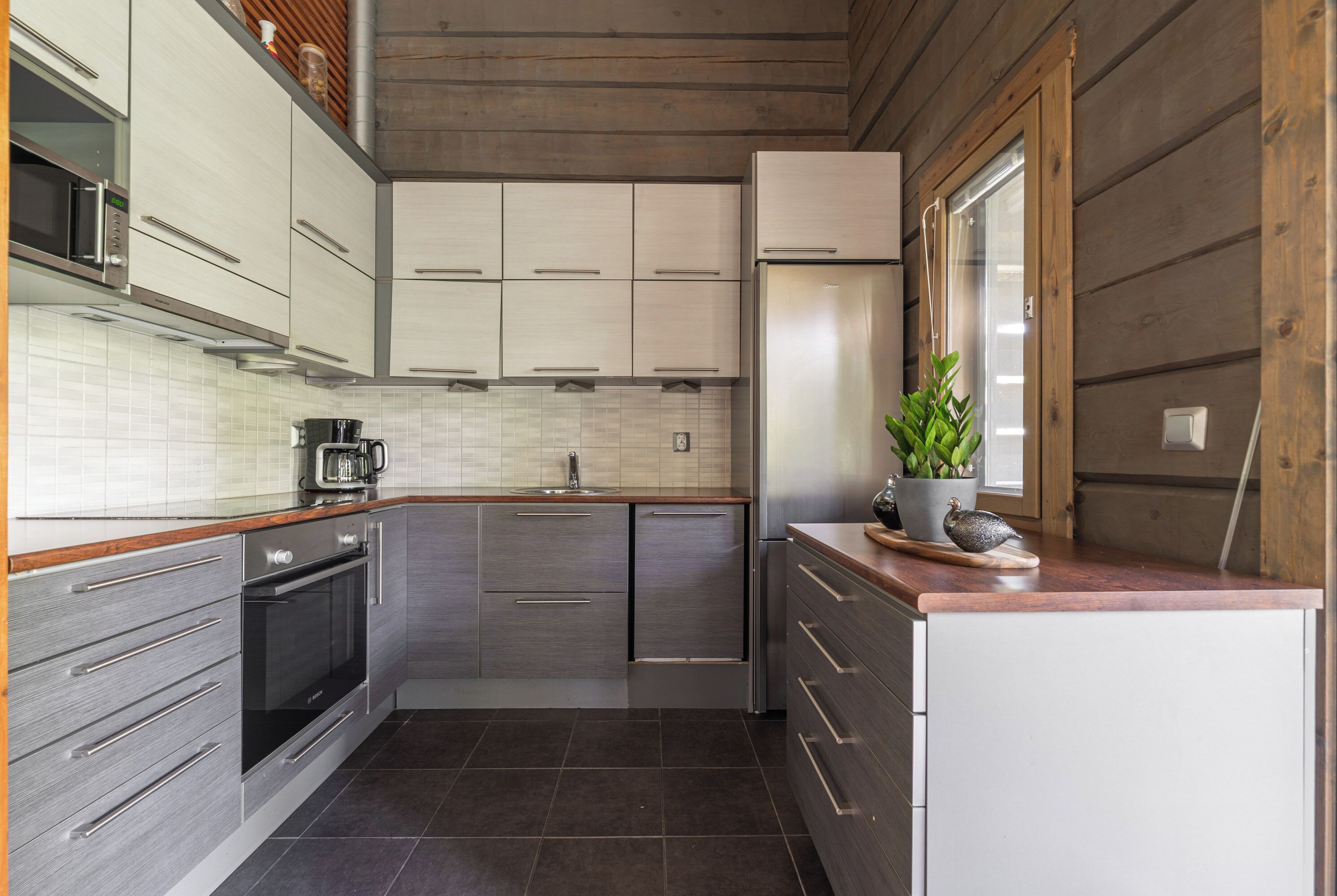 Cabin Superior, nhiều giường, bếp, khu vực sân vườn | Bếp riêng | Tủ lạnh, lò vi sóng, lò nướng, bếp nấu 