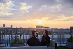 Terrasse sur le toit