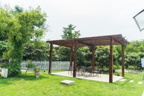 Outdoor dining - Qianyu Qianxun B&B ((Sanshan Island Scenic Area Branch) (Suzhou)