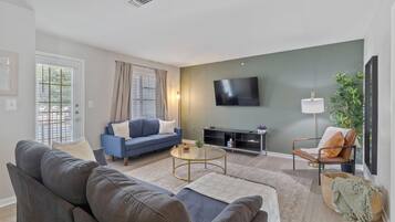 Smart TV, foosball, table tennis