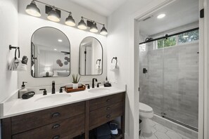 Hair dryer, towels - Sedona Oasis: Luxe Home w/ Views, Hot Tub, & More! (Sedona)