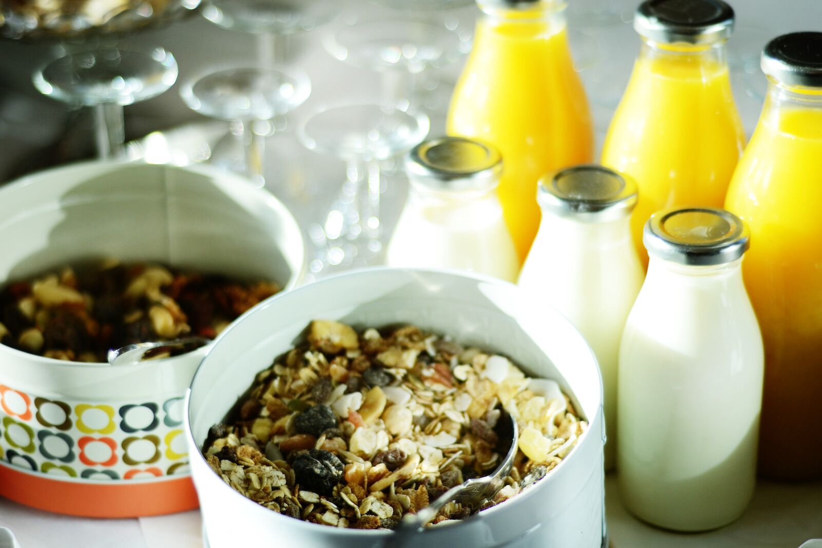 Desayuno completo los fines de semana (EUR 20 por persona)