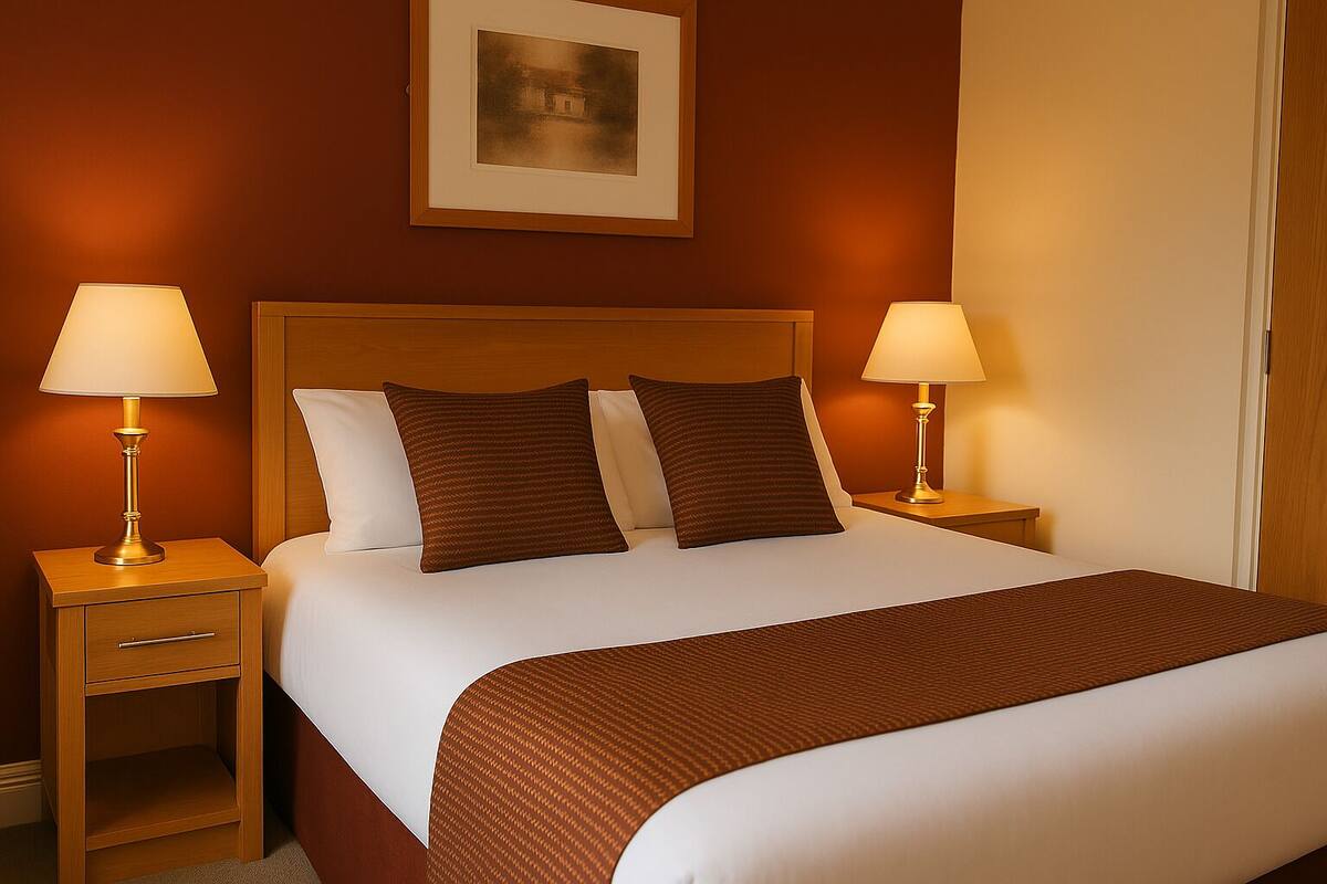 Soundproofing, free WiFi, bed sheets