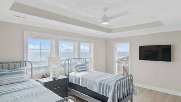 8 bedrooms, iron/ironing board, travel crib, WiFi
