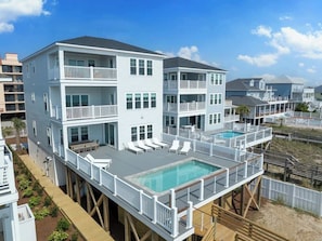 Exterior - Amazing Home!!-Oceanfront-Incredible Views-Heated Pool (Carolina Beach)