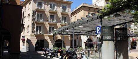 Voorkant van accommodatie