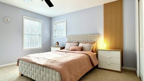 4 bedrooms, iron/ironing board, free WiFi, bed sheets