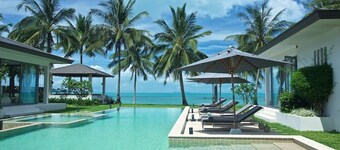 Luxury Beach front Villa Baan Asan Chef and Staff included  lth9