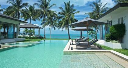 Luxury Beach front Villa Baan Asan Chef and Staff included lth9