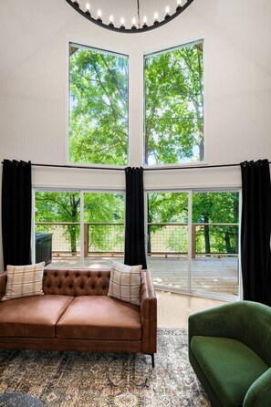 Televisión, chimenea, videojuegos