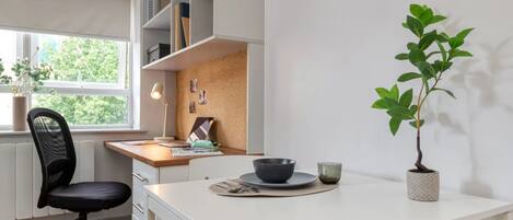 Estúdio premium, 1 cama de solteiro grande, para não fumantes | Cozinha privada