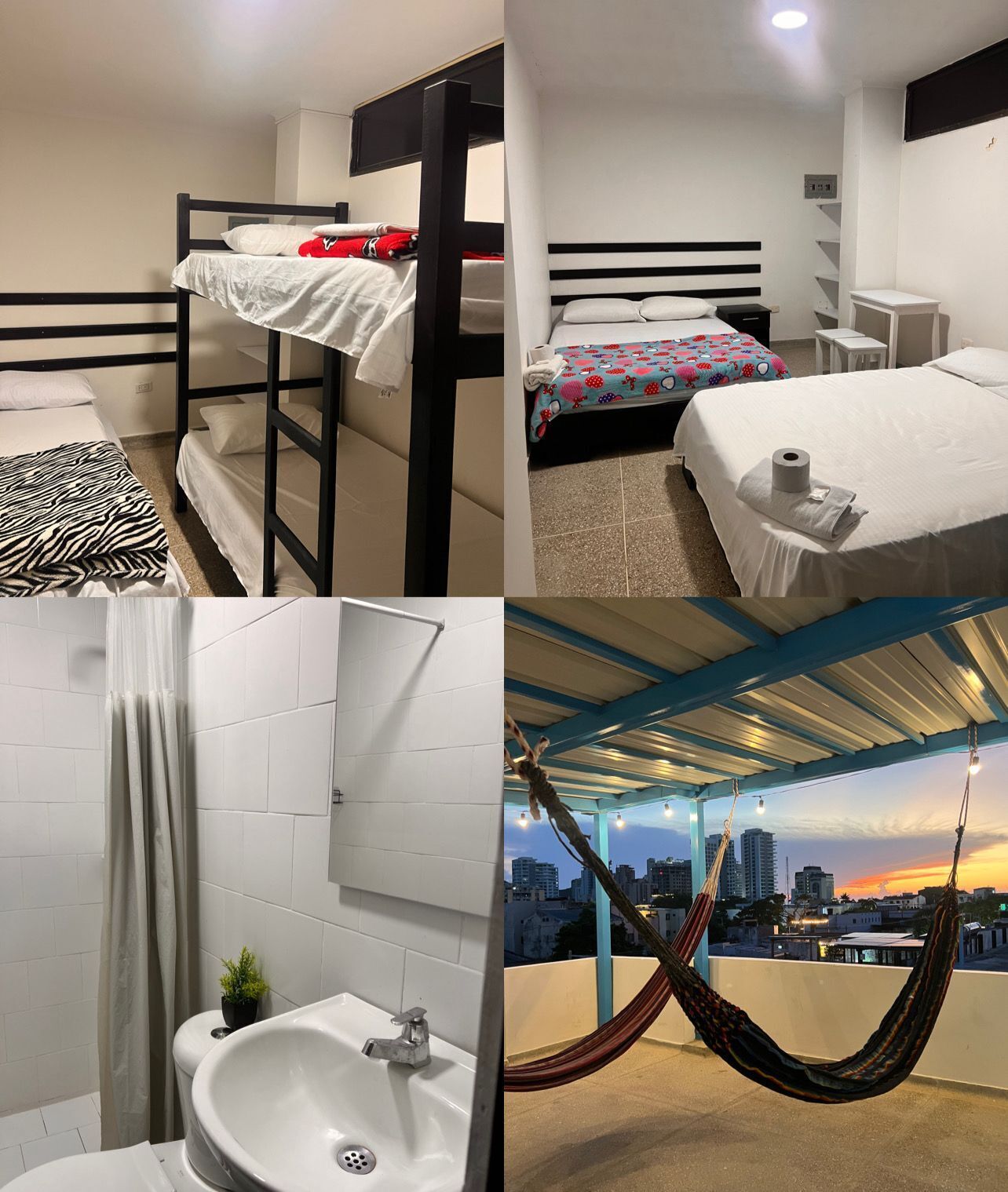 Chambre quadruple familiale, 1 chambre, terrasse, vue sur la baie | Literie de qualité, literie fournie