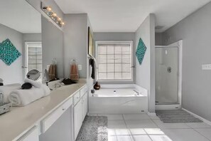 Shower, hair dryer