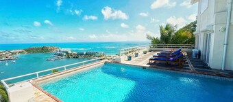 Villa Angelina with Amazing Panoramic Views.
Enjoy the quiet at Oyster Pond