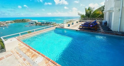 Villa Angelina with Amazing Panoramic Views.
Enjoy the quiet at Oyster Pond