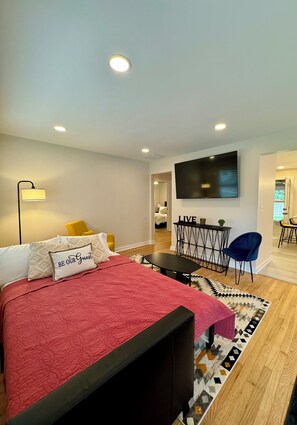 2 makuuhuonetta, Wi-Fi, vuodevaatteet