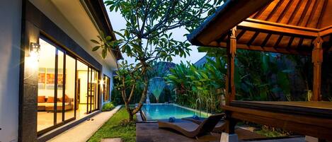 Alberca al aire libre