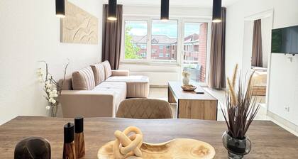 Exklusive zentrale 50m2 Wohnung I Balkon I WiFi I Netflix